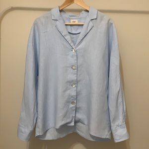 🦋 Aritzia Wilfred Flowy Button-up